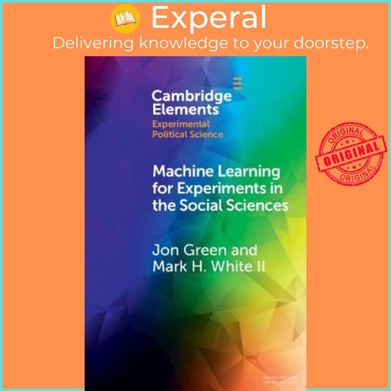 Sách - Machine Learning for Experiments in the Social Sciences by Jon Green