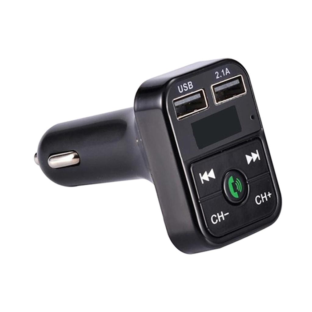 Wireless Bluetooth FM Receiver Dual USB Car Charger Cigarette Socket