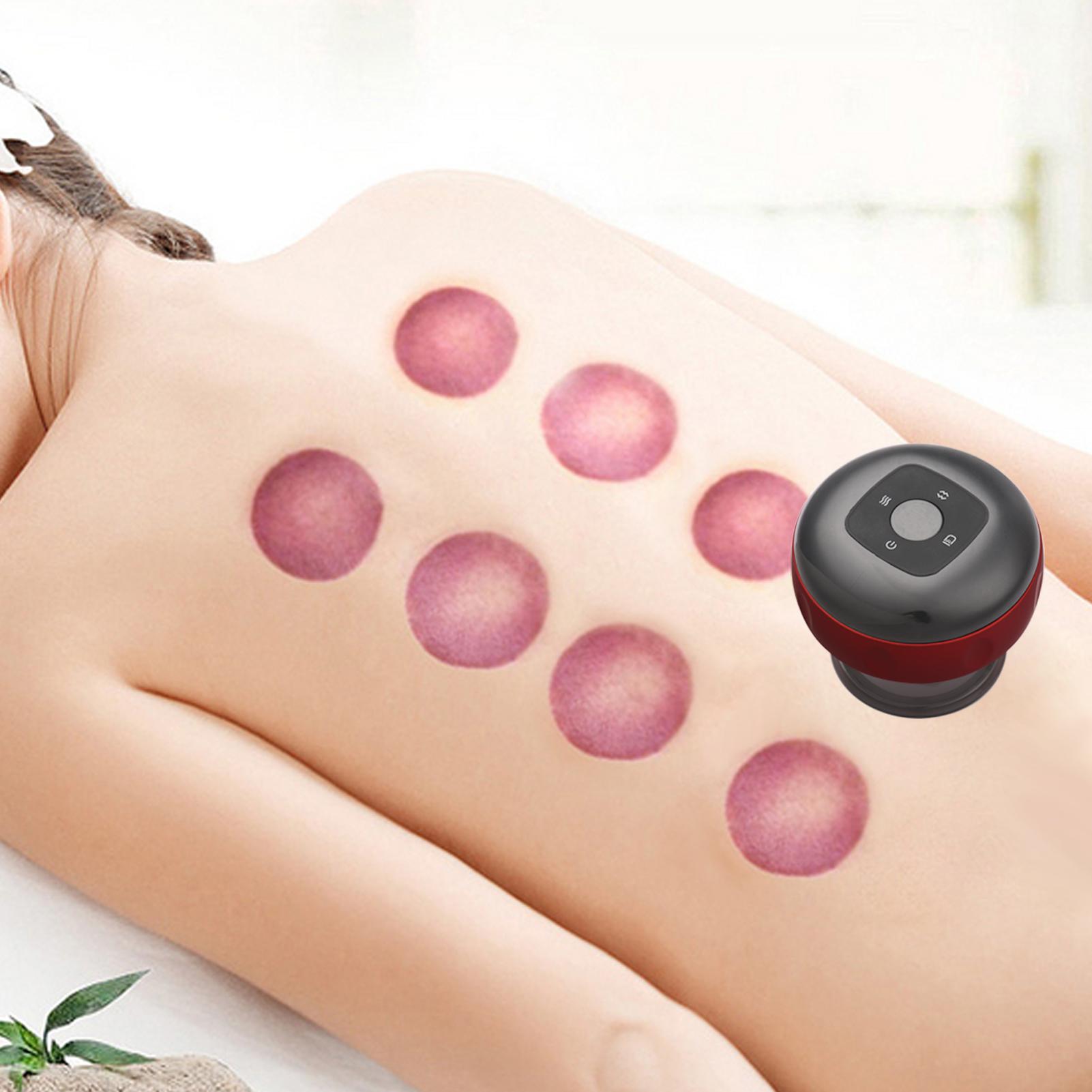 Electric Heat Cupping Device 6 Model Vacuum Scraping Negative Pressure Suction Device Slimming Therapy Meridian massage