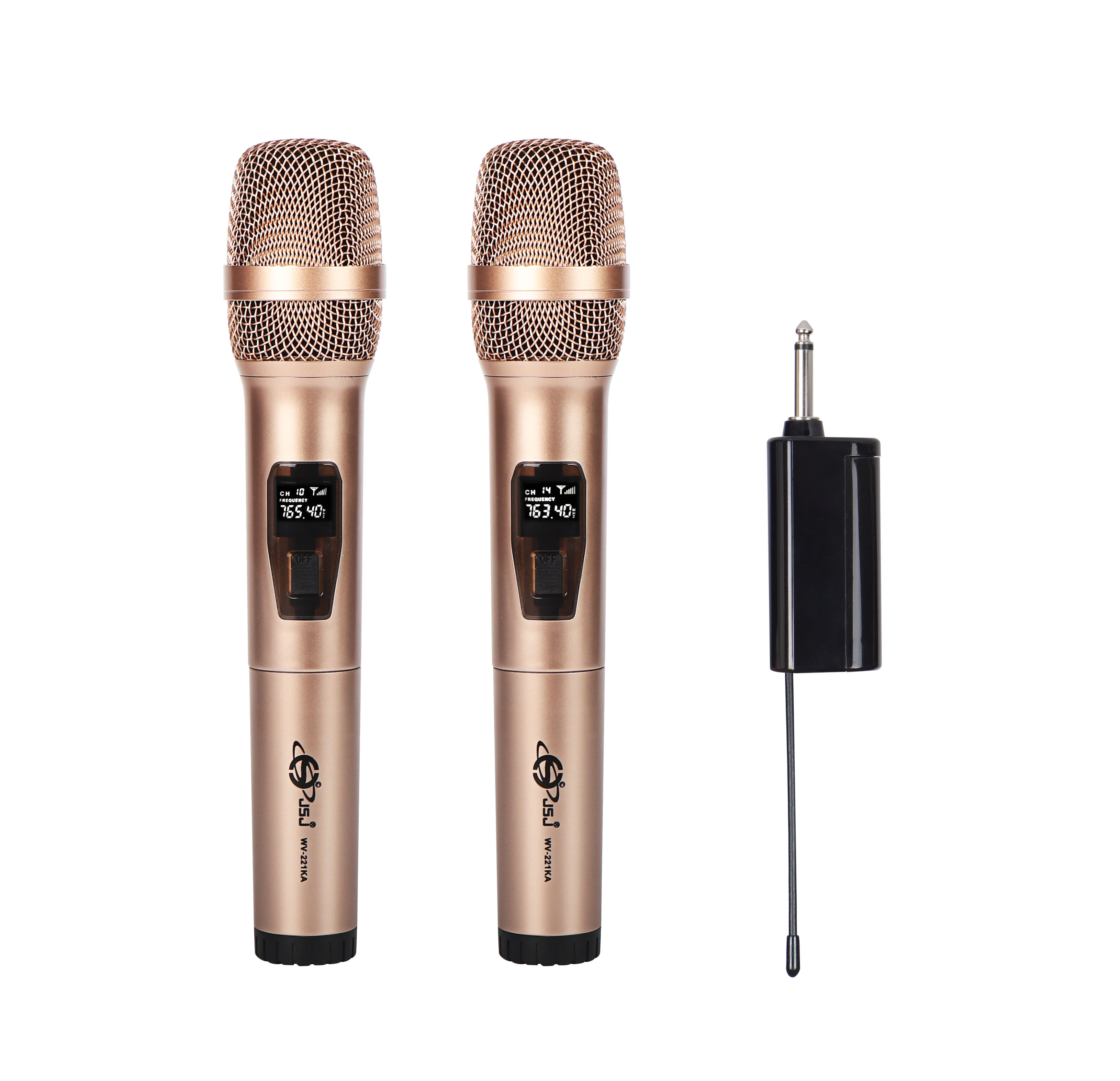 Micro karaoke không dây cao cấp JSJ-W221 Hàng Chính Hãng