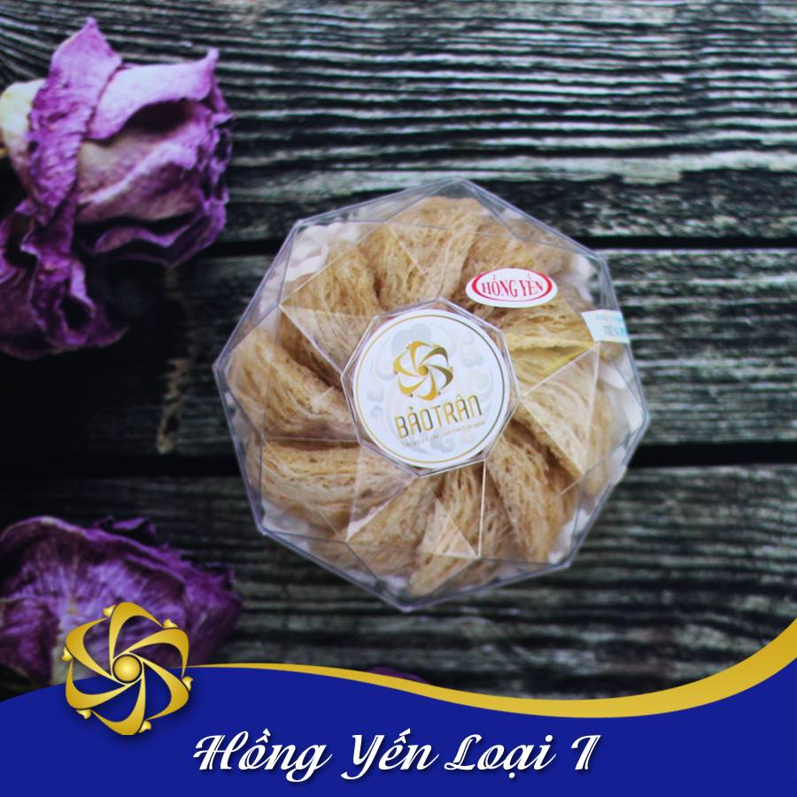 Yên hồng loại I 50g - Yến sào Bảo Trân