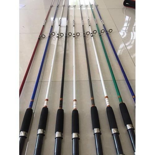Bộ cần câu 2 khúc 2m7 ,máy yumoshi lc 7000 kèm trọn bộ phụ kiện