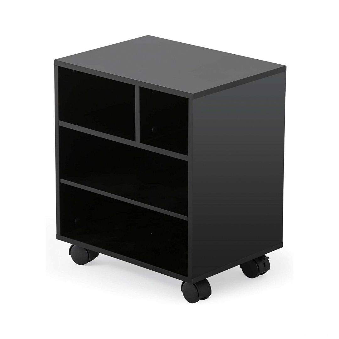 Kệ để máy in gỗ hiện đại SMLIFE Piemon | Gỗ MDF dày 17mm chống ẩm | D40xR30xC50cm