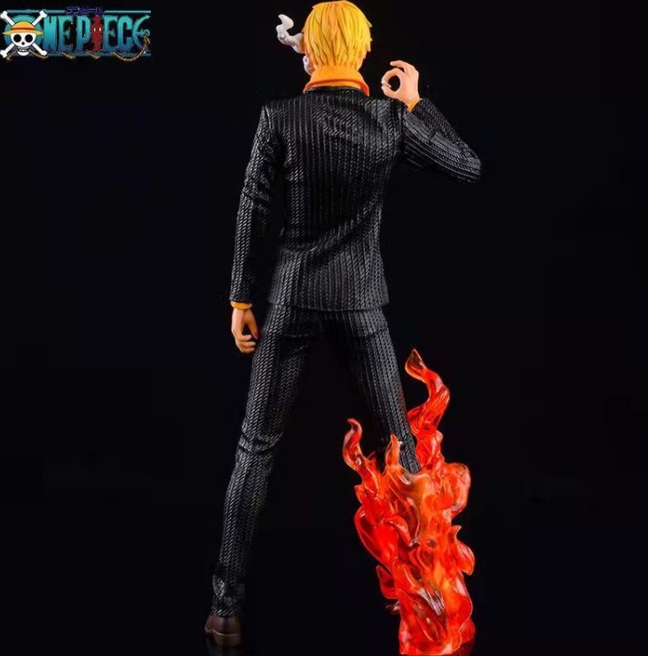 Mô Hình Nhân Vật Sanji Áo Đen Truyện Tranh One Piece 32cm - Mô Hình Figure Vua Hải Tặc