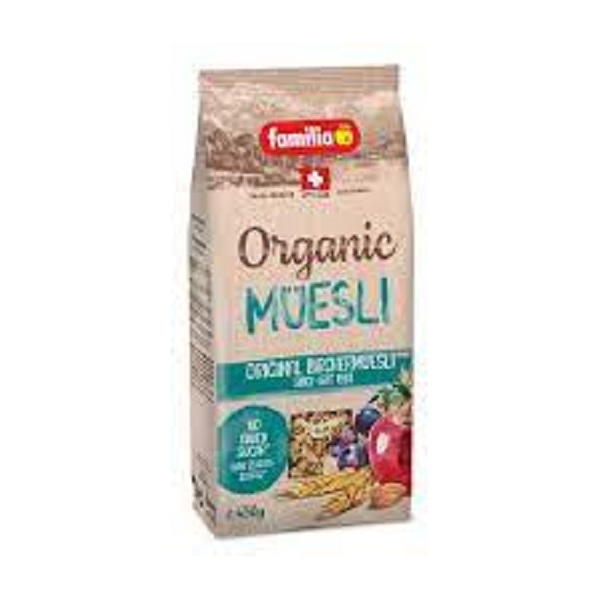 Ngũ cốc sạch hỗn hợp các loại hạt Orginal Swiss Bircher Muesli 450g