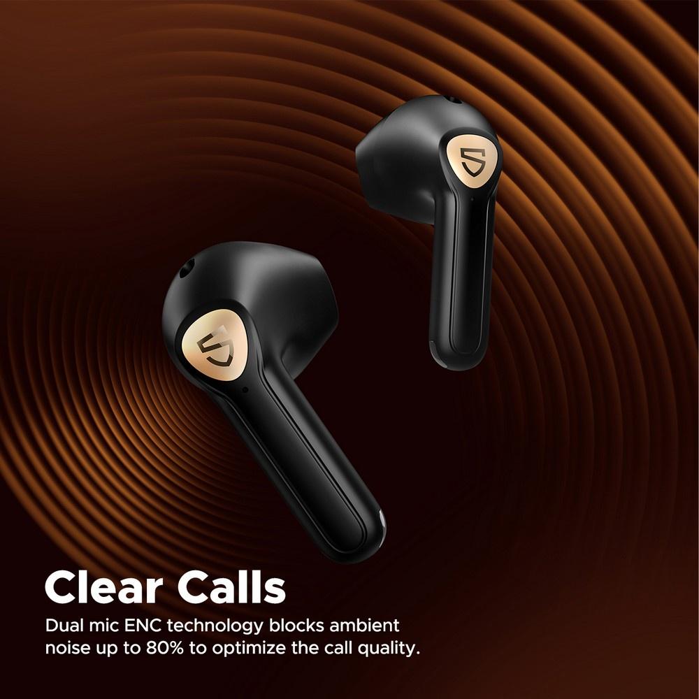 Tai Nghe Bluetooth Soundpeats Air 3 Deluxe HS ️ Game Mode 60ms ️ Hi Res Audio LDAC ️ Hỗ trợ app  - Hàng Nhập khẩu chính hãng