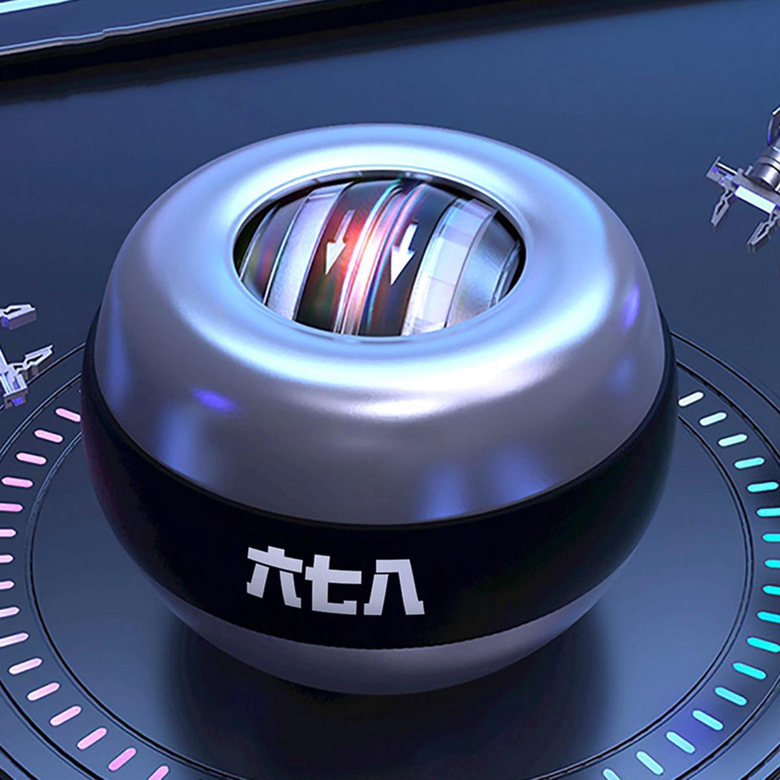 Auto Start  ner Gyroscopic Wrist Forearm Exerciser with Lanyard LED Light Forearm Arm Power strength training Ball