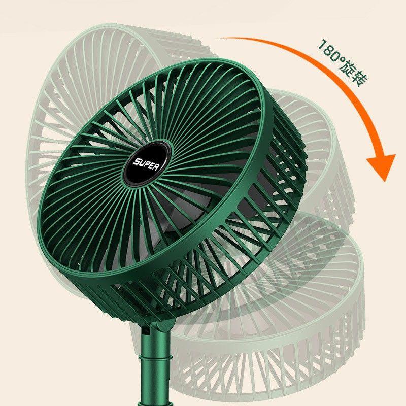 Quạt Tích Điện Cầm Tay Mini Để Bàn Cao Cấp