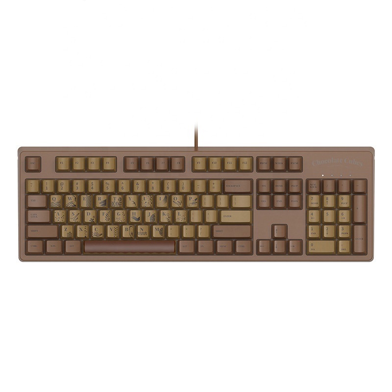 Bàn Phím Cơ AJAZZ AK533 Chocolate Cubes 104 keys- Hàng Chính Hãng