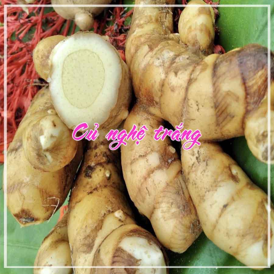 Củ Nghệ Trắng khô sắt lát 1kg