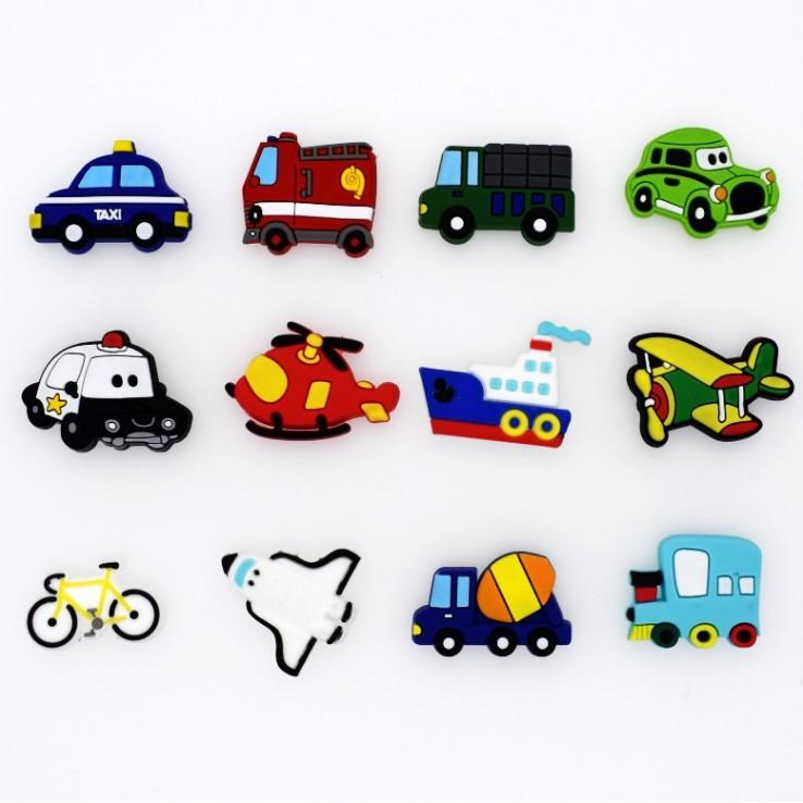Chuyên Charm * Charm các phương tiện giao thông size 3cm làm Jibbitz, case, DIY