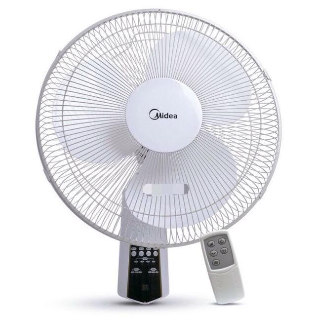 Quạt treo tường Midea FW40-7JR, Điều khiển từ xa - Hàng chính hãng