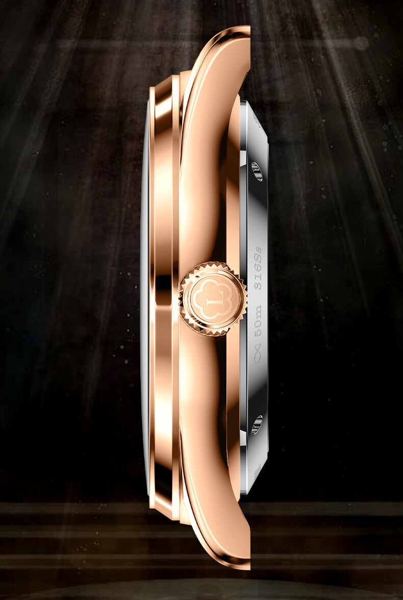 Đồng hồ nam chính hãng LOBINNI L17015-1 Fullbox, Kính sapphire ,chống xước,chống nước,dây da xịn, máy cơ (Automatic), Mới 100%,Bảo hành 24 tháng,Kiểu dáng đơn giản và sang trọng