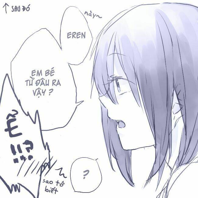 đại chiến titan - doujinshi về eremika chapter 9 3