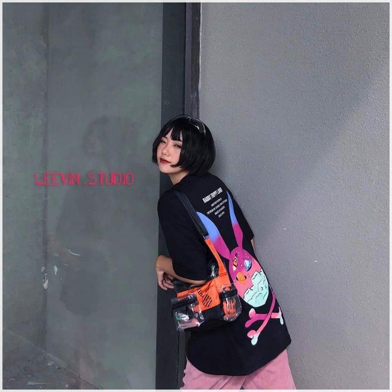 Áo thun tay lỡ Unisex, áo phông form rộng