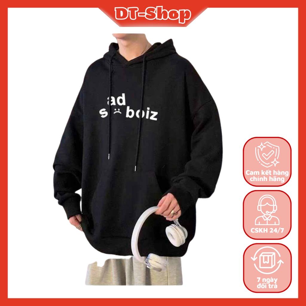 Áo hoodies có nón dài tay thời trang nam nữ size S-XL