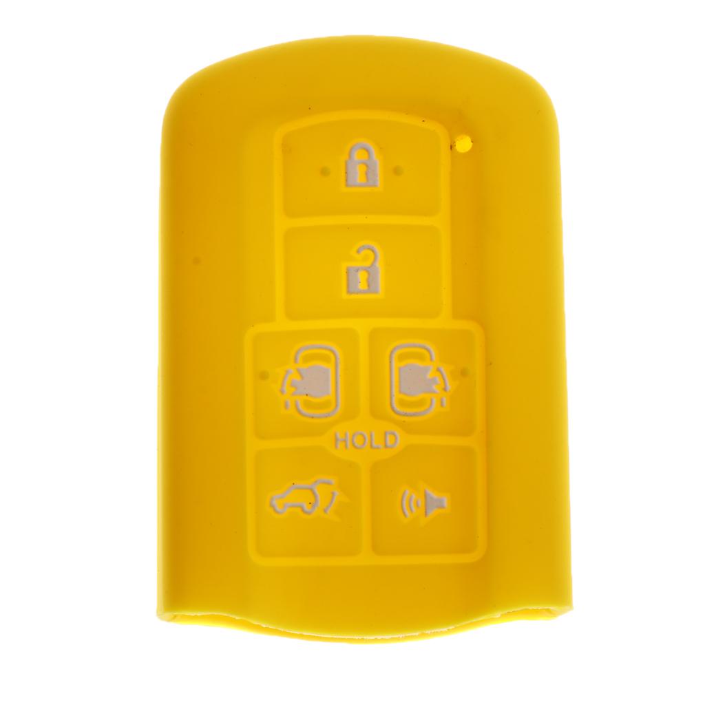Silicone Remote Control Key Holder Protector Case For Toyota Sienna