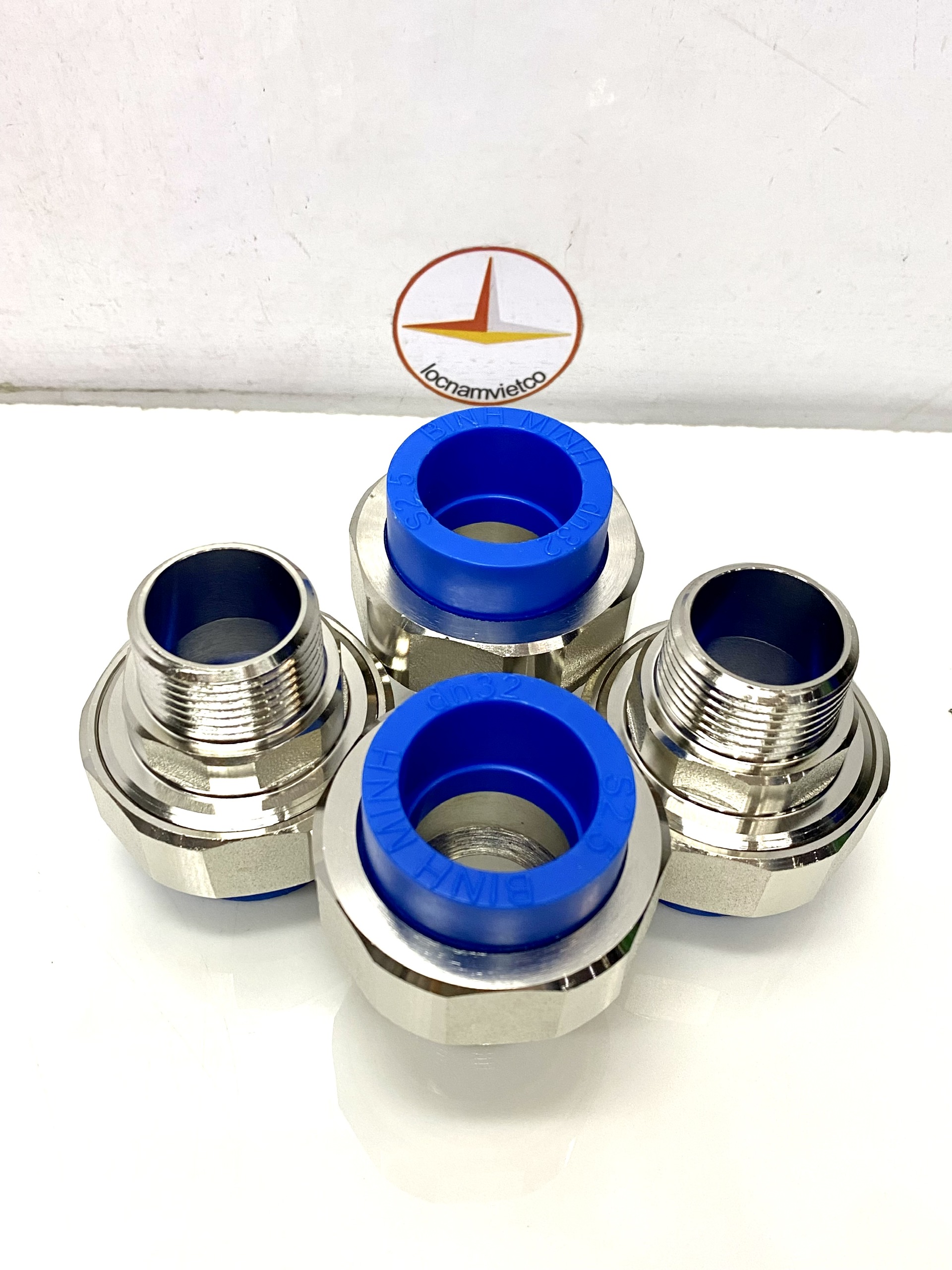Khớp nối sống ren ngoài PPR 32x1'' Bình Minh_1 cái