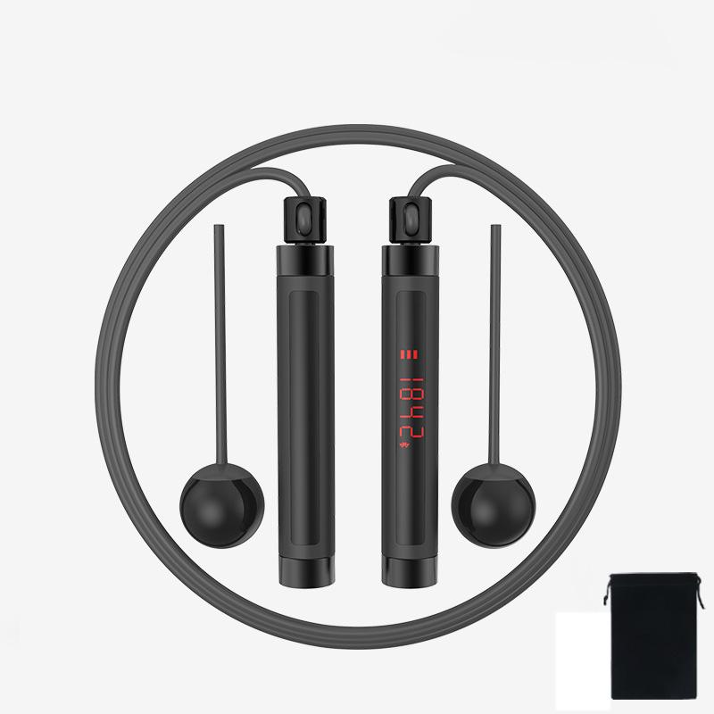 Bluetooth Thông Minh Dây Nhảy Tốc Độ Dây Nhảy Có Thể Điều Chỉnh Kỹ Thuật Số Đếm Dây Kèm Bóng Cho Thể Dục Tập Thể Dục Tập Luyện