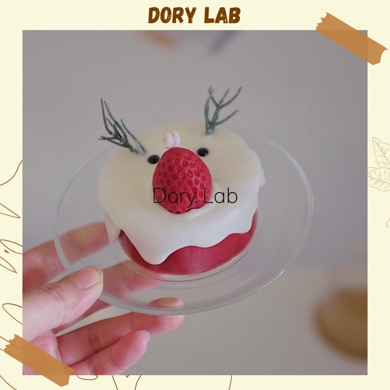 Nến Thơm Tuần Lộc Phong Cách Giáng Sinh, Quà Tặng Ý Nghĩa - Dory Lab