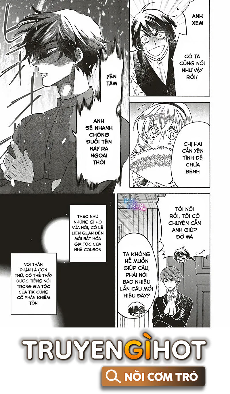 kẻ phản diện, cecilia silvie, không muốn chết, thế nên cô đã cải nam trang chapter 22.1 2
