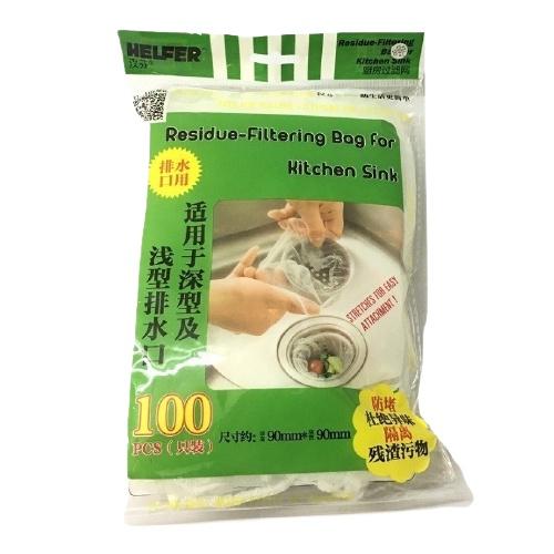 Set 100c túi lọc rác bồn rửa chén , rửa bát đa năng