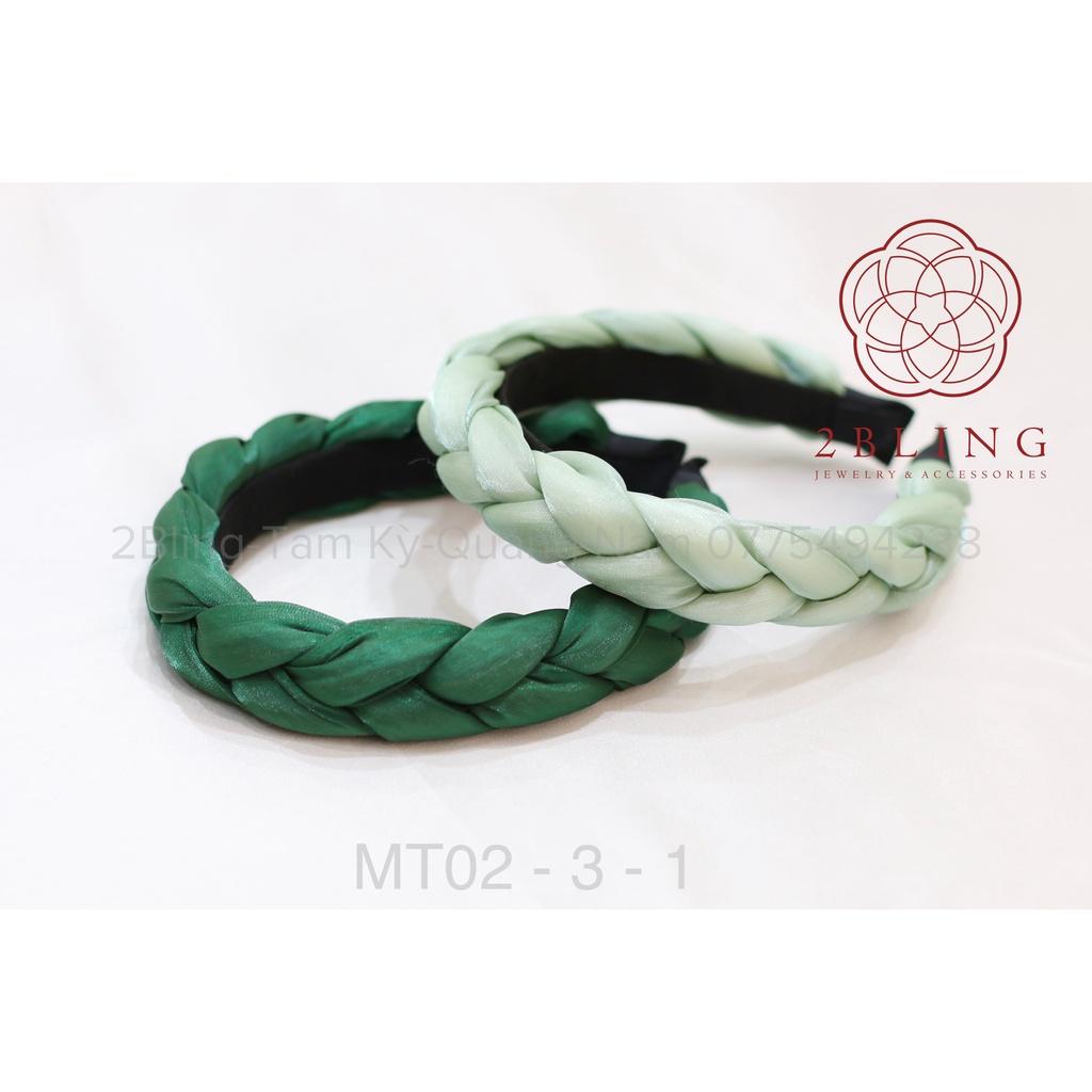 Cài tóc- Mấn tóc 2BLING vải phi lụa thời trang MT02