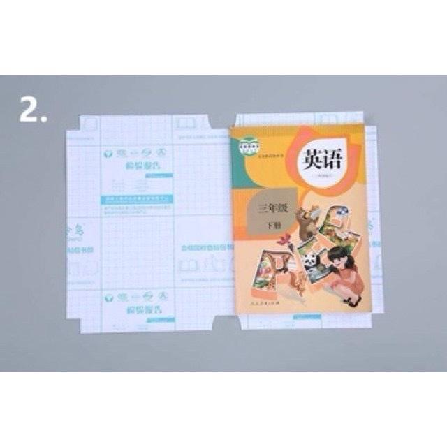 Set 10 tờ - Giấy Bọc Sách Vở Nilong