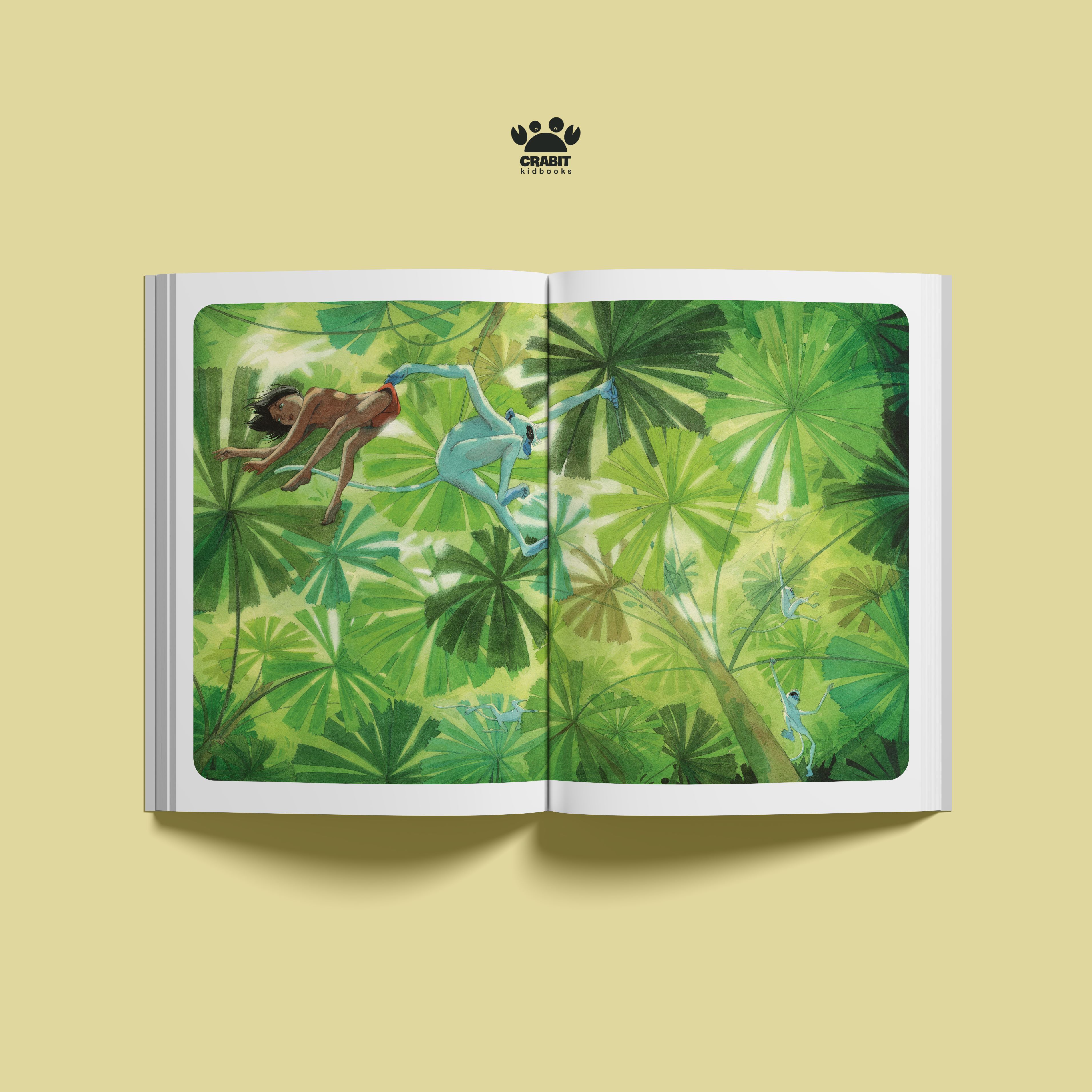 Sách - Chuyện rừng xanh - Crabit Kidbooks
