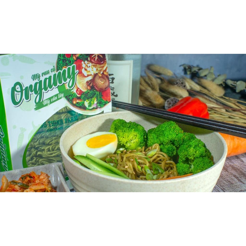 Combo Ưu Đãi Mix 5 Vị Mì Rau Củ Orgamy, KL 350g (Eat Clean - Healthy)