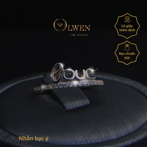 NHẪN BẠC Ý 925 OLWEN FINE JEWELRY - NM84.1
