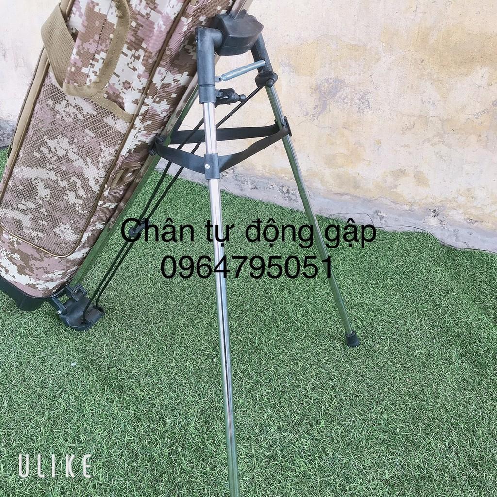 Túi đựng cần 2 ngăn cao cấp có chân tự động gấp