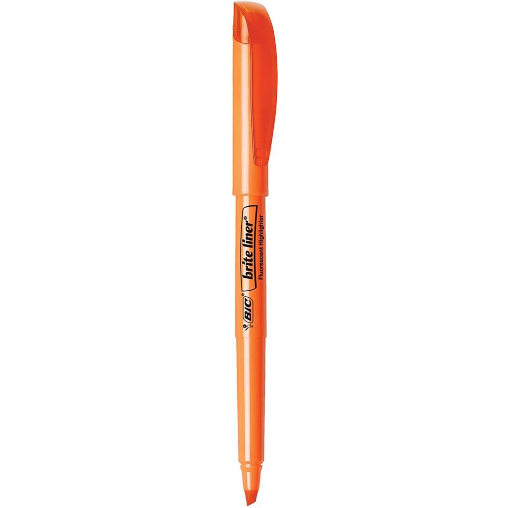 Bút dạ quang Bút BIC Brite Liner Highlighter, 1 cây bút, 5 màu