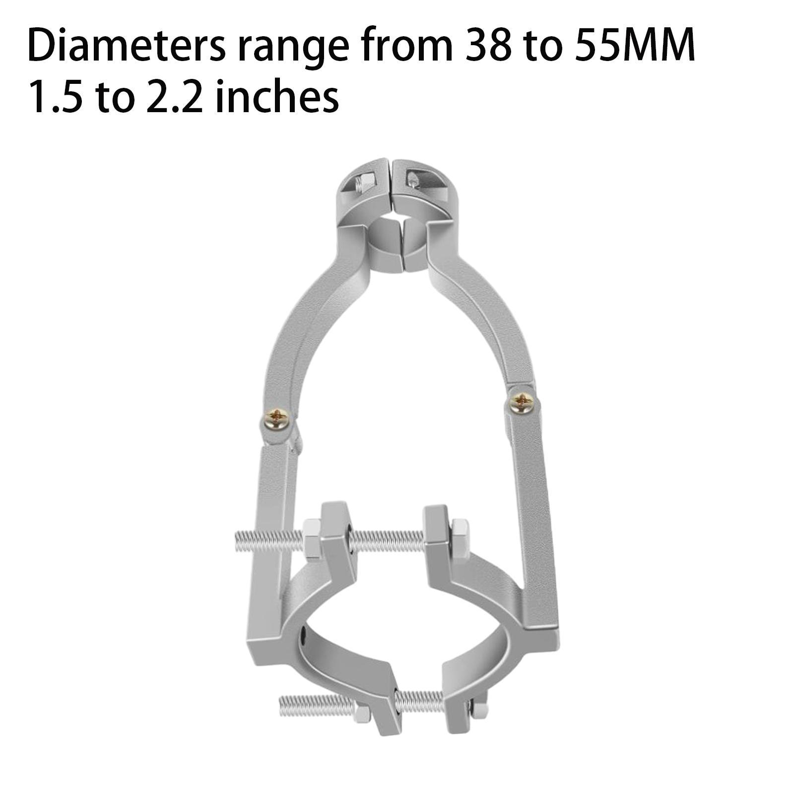 Square Hole Drill Bit Adapter Fixing Bracket Woodworking Stainless Steel Professional for Bench Drill or Hand Drill Drill Machine Accessory