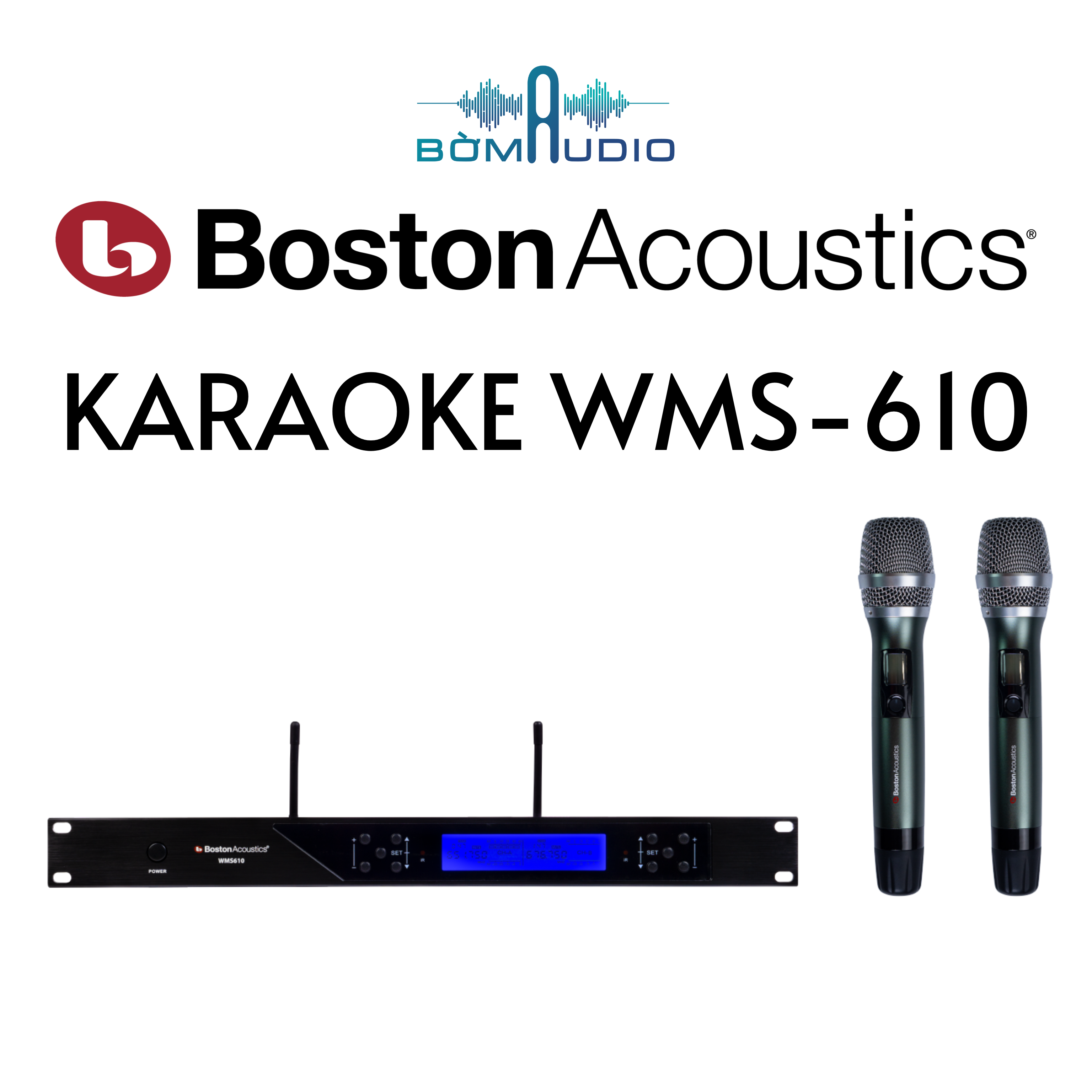 Micro Boston Acoustics WMS-610| Hàng chính hãng bảo hành 12 tháng trên toàn quốc| NEW 100%