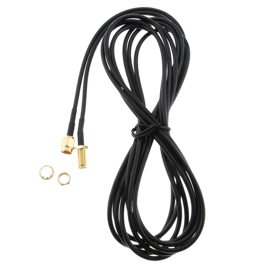 Kết Nối ăng-ten Cáp Mở Rộng RP-SMA Cho Bộ định Tuyến Không Dây WiFi WiFi