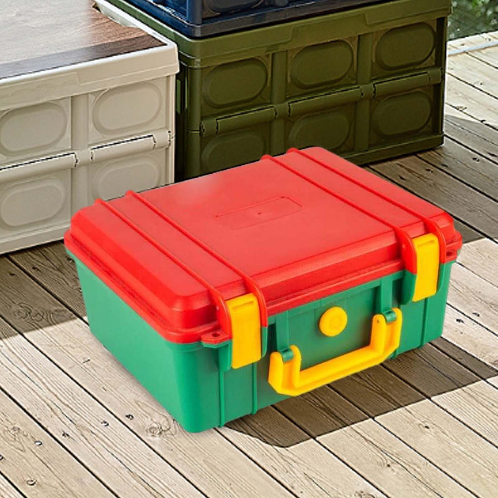 Tool Case Carrying Case with Sponge Safety Impact Resistant Protection Hard Case Repair Tool Storage Case Tool Case for Garage