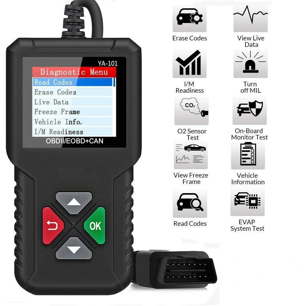 Automotive OBD2 Scanner OBD Code Reader Car Engine Fault Diagnostic Tool