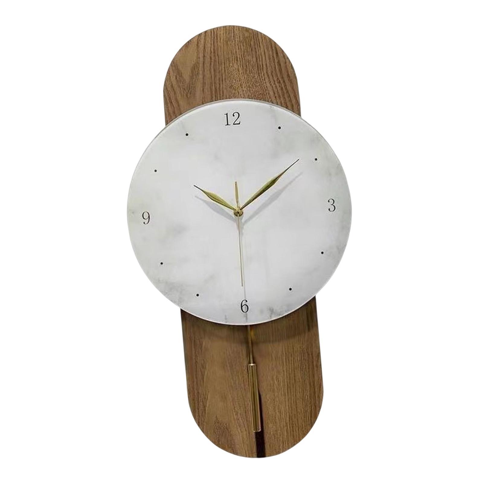 Nordic Minimalist Wall Hanging Clock Non Ticking Living Room Loft Decoration