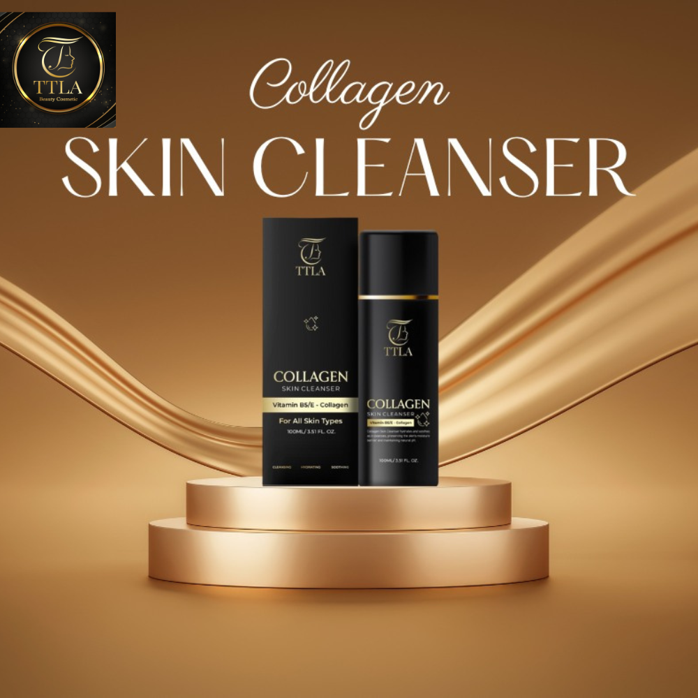 Sữa rửa mặt ngừa mụn cấp ẩm TTLA Collagen Skin Cleanser
