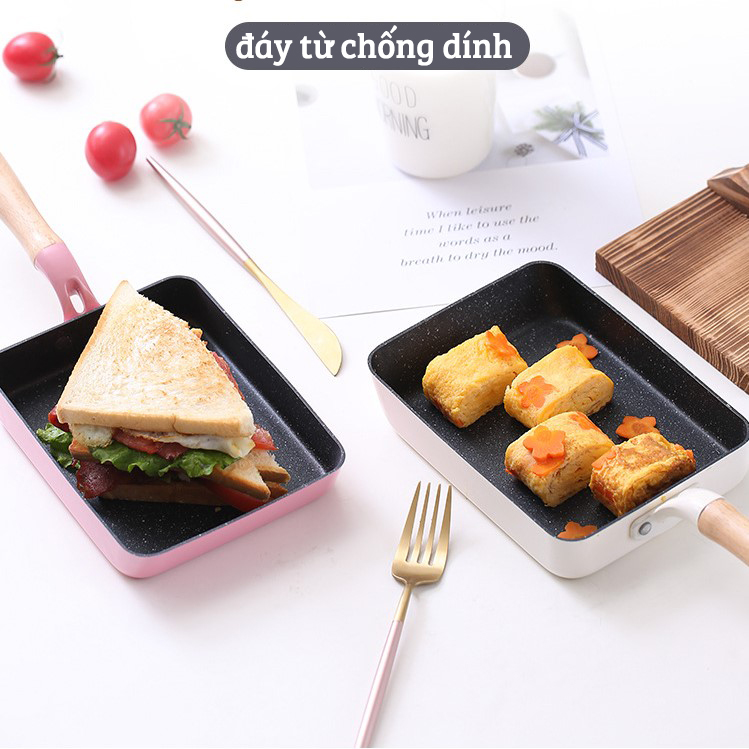 Chảo Chiên Trứng Cuộn, Trứng Rán Tamagoyaki đáy từ