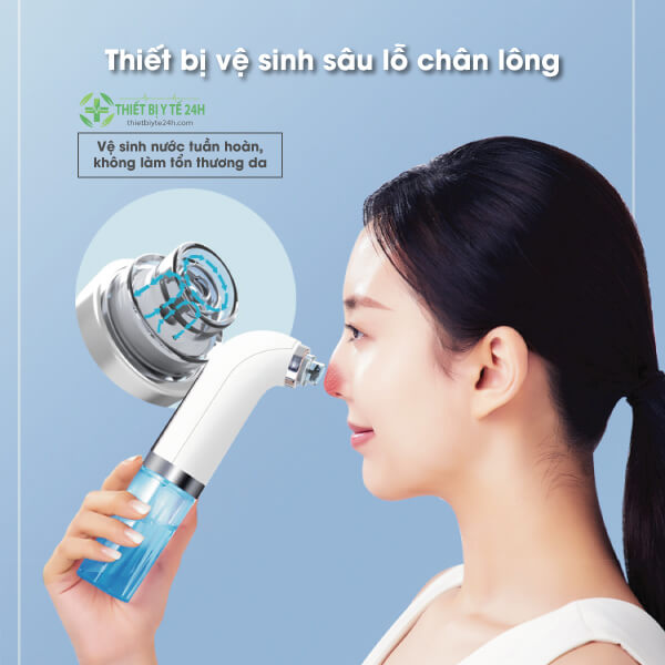 Máy Hút Mụn , May Hut Mun Làm Sạch Sâu "Không Ngán" Bất Cứ Loại Mụn Nào