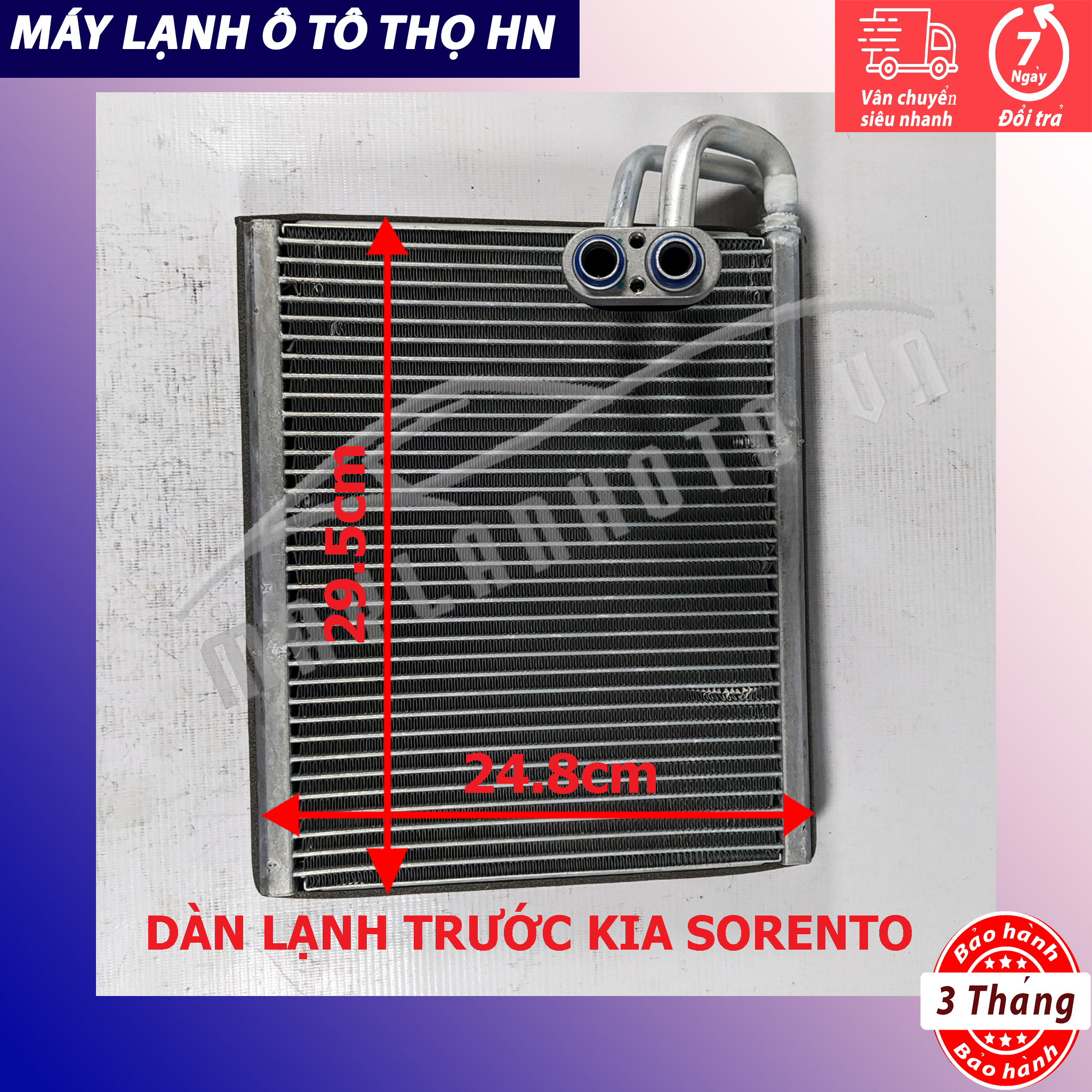 Dàn lạnh Kia Sorento 2008 2009 2010 2011 2012 2013 2014 2015 2016 hàng xịn Hàn Quốc 08 09 10 11 12 13 14 15 16