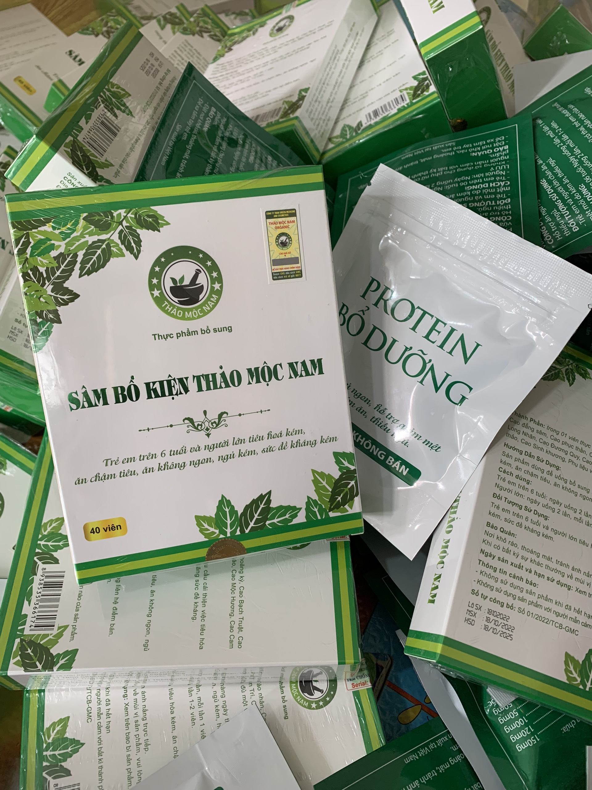 Sâm Bổ Kiện Thảo Mộc Nam - Tăng Cân Hiệu Quả 2-4kg sau 1 hộp.