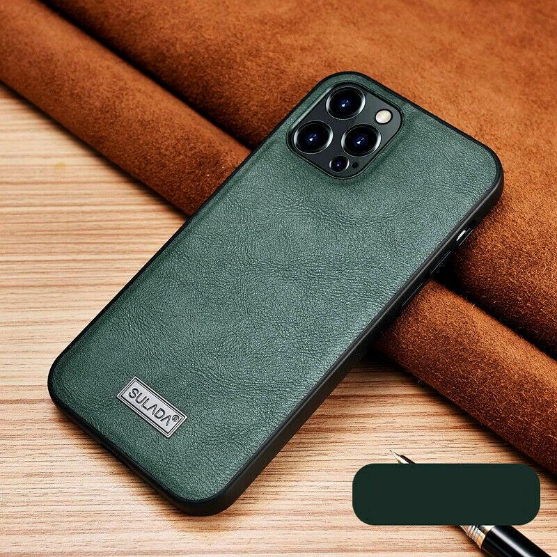 Ốp Lưng Da Sulada cho Điện Thoại Iphone - Hàng Chính Hãng