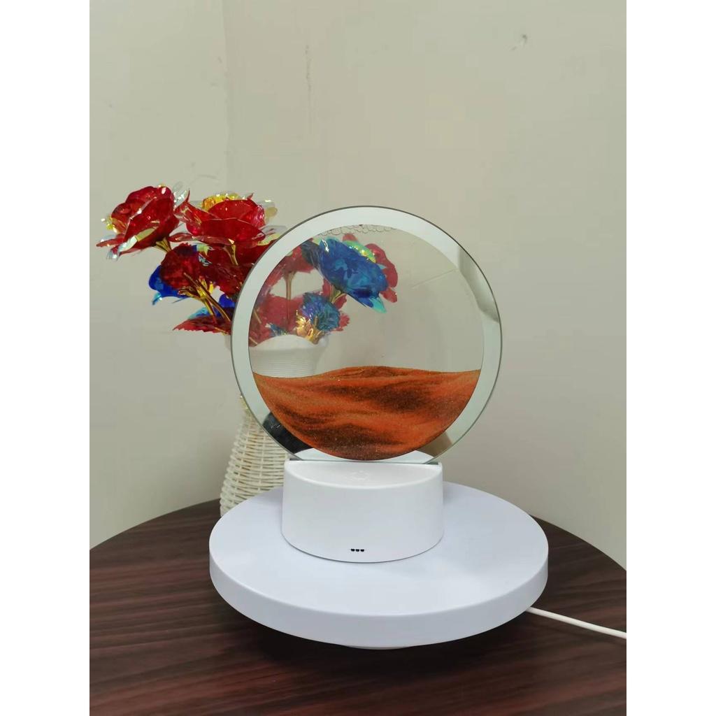 Tranh cát chuyển động 3D Kết hợp đèn led chiếu sáng xung quanh , làm quà tặng , trang trí nhà cửa phong thủy.