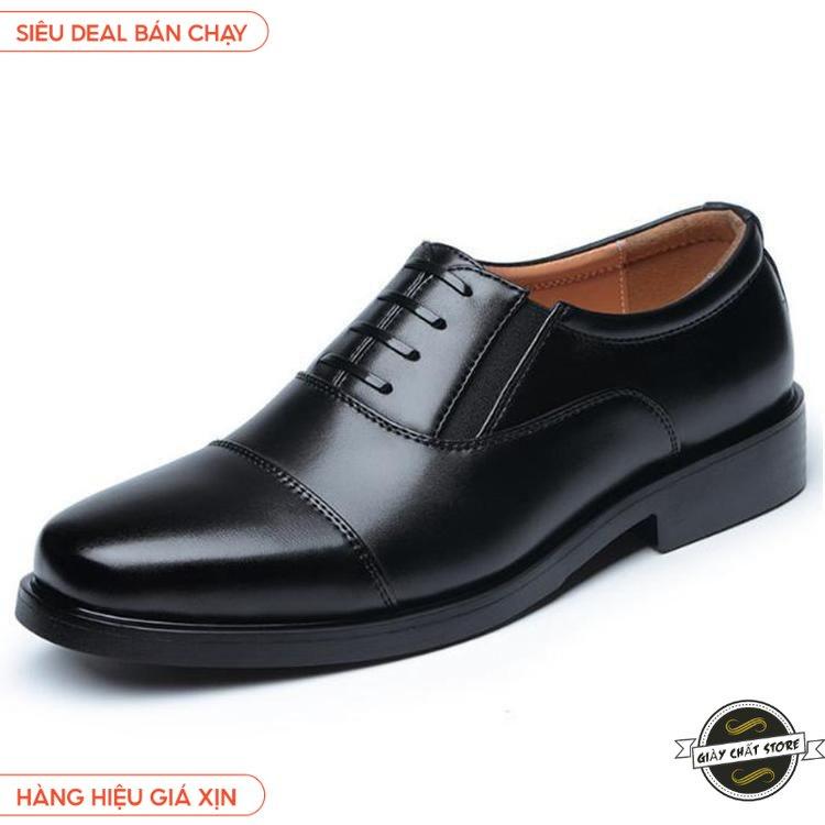 Giày Nam Công Sở Lịch Lãm Kiểu Dáng Giả Dây Cột Phù Hợp Mọi Lứa Tuổi size 39 đến 43 SQOTH(ĐÓNG HỘP)