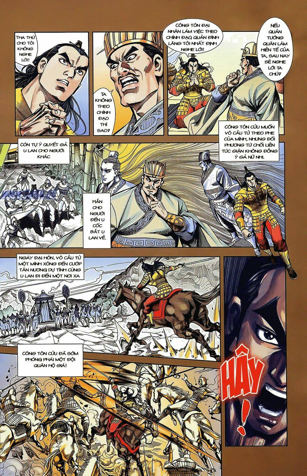 thiên tử truyền kỳ 2 - tần vương doanh chính chapter 14 8