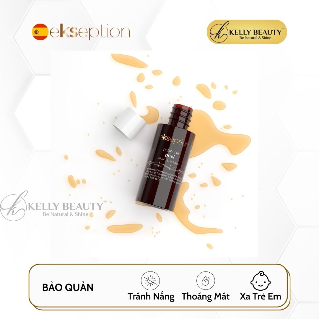 ekseption Retin-Oil Peel 70ml - Chống Lão Hóa, Đều Màu Da, Se Lỗ Chân Lông | Kelly Beauty