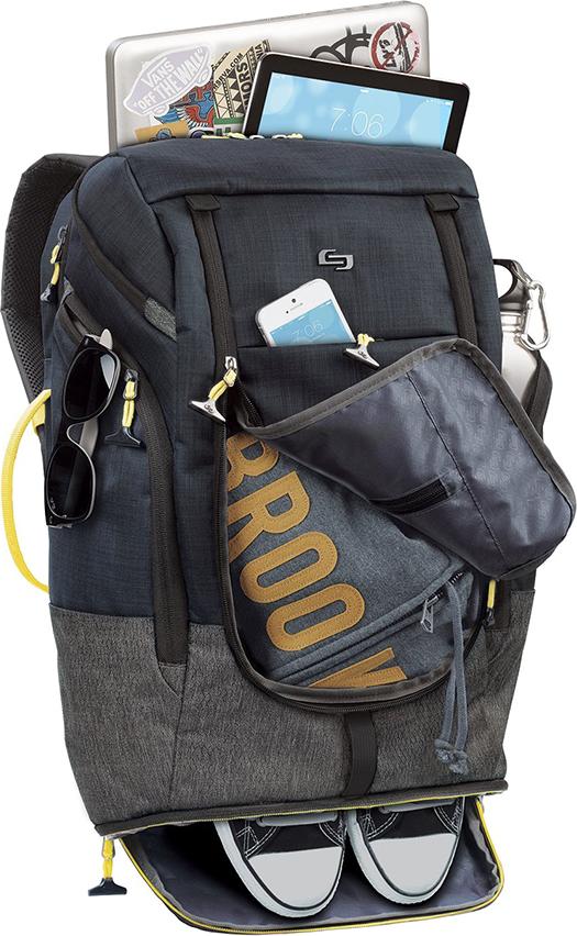 Balo Solo Velocity Max Backpack 17.3” - ACV732 M Black 0211662 - Đen